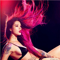 超有范儿的欧美女生纹身头像