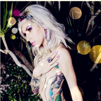 超有范儿的欧美女生纹身头像