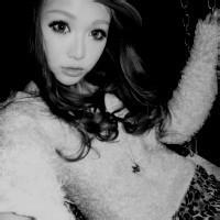 孤独的非主流女生黑白头像