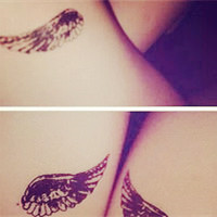 最新个性简约情侣纹身头像