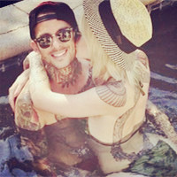 最新个性简约情侣纹身头像