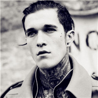 欧美霸气帅哥纹身头像图片