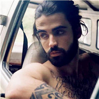 欧美霸气帅哥纹身头像图片