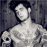 欧美霸气帅哥纹身头像图片