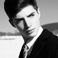 史上最帅气的男生黑白头像