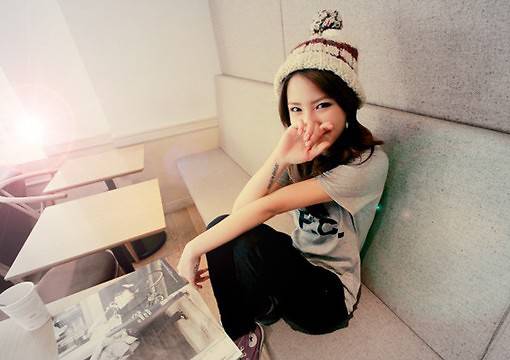 韩范唯美清纯女生意境美图