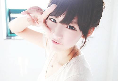 韩范唯美清纯女生意境美图