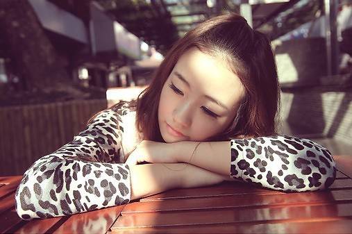 韩范唯美清纯女生意境美图