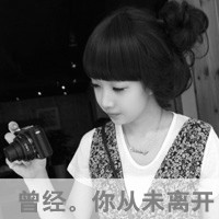 非主流女生黑白伤感带字头像