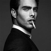 欧美帅气帅锅高清超拽男生黑白qq头像图片