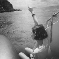 好看唯美的女生黑白qq头像