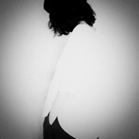 性感漂亮的美女黑白头像图片