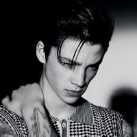 精选欧美男生黑白微信头像