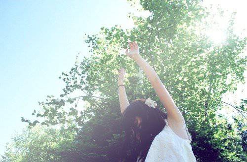 非主流森系伤感女生意境图片