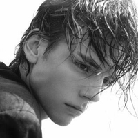 好看的超拽男生黑白微信头像