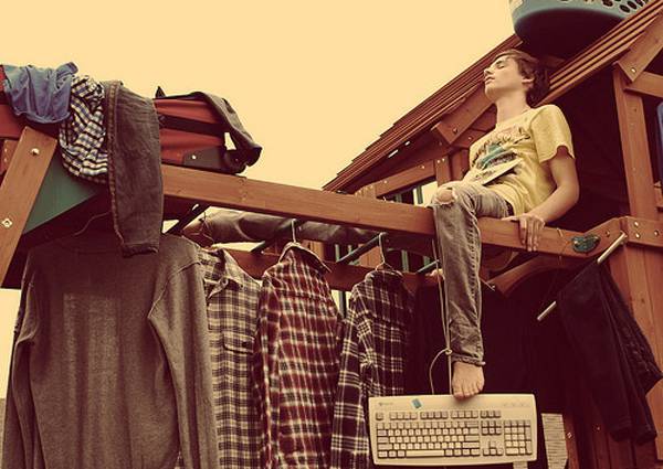 唯美小清新欧美男生意境图片素材