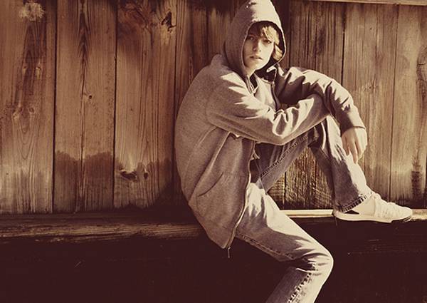 唯美小清新欧美男生意境图片素材