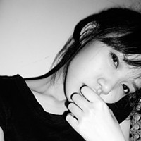 最热非主流qq女生黑白头像