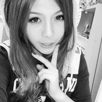 最热非主流qq女生黑白头像