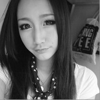 2017最新气质美女黑白头像图