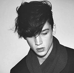 时尚个性欧美男生黑白头像