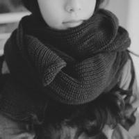 个性唯美女生黑白伤感头像精选