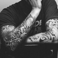 超霸气qq个性男生纹身头像