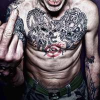 超霸气qq个性男生纹身头像