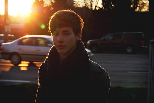 治愈系欧美男生唯美意境图片