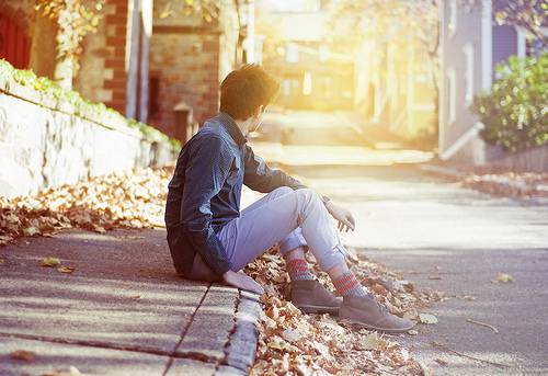 治愈系欧美男生唯美意境图片