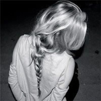 超拽个性黑白女生头像图片