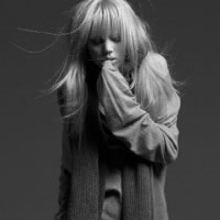 超拽个性黑白女生头像图片