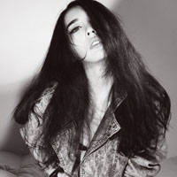 超拽个性黑白女生头像图片