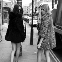 超拽个性黑白女生头像图片