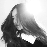 非主流qq黑白女生头像