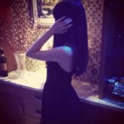 非主流qq黑白女生头像