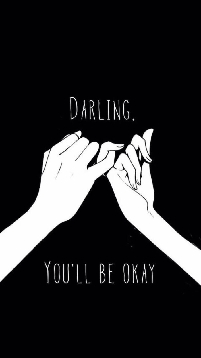 黑白色彩非主流手机图片