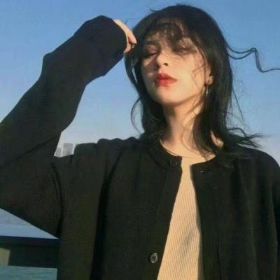 最新非主流颓废女生头像图片