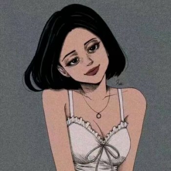 女生手绘非主流个性头像图片