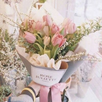 清新小花束非主流唯美头像