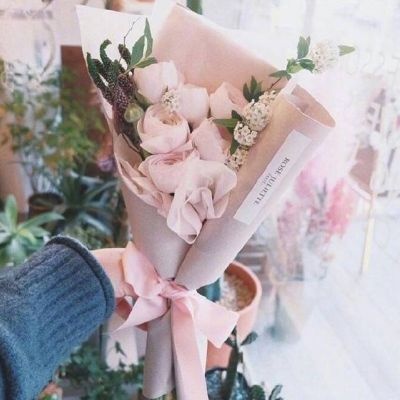 清新小花束非主流唯美头像