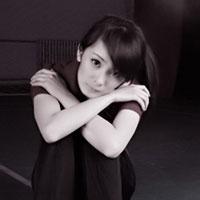 美女明星杨幂黑白头像图片