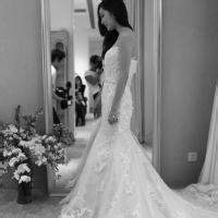 美女明星杨幂黑白头像图片