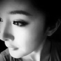 美女明星杨幂黑白头像图片