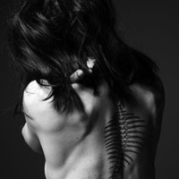 小清新简约女生纹身头像图片