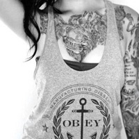 欧美时尚前卫情侣纹身头像