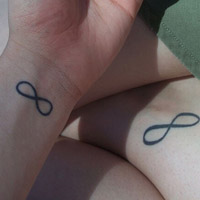 好看的手指纹身情侣头像图片