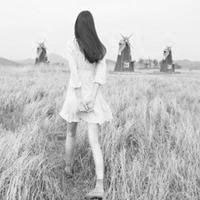 唯美伤感女生黑白qq头像图片