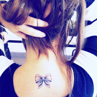 唯美小清新的女生纹身头像