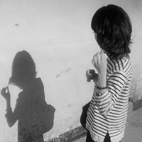 超好看的的韩范女生黑白头像